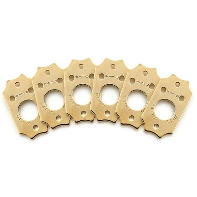 Graph Tech InvisoMatch Plates for Ratio Tuners, Gibson-Style Two-Screw Hole Gold