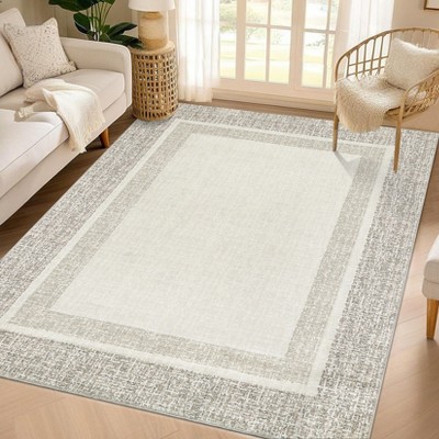 Washable Rugs for Living Room Modern Bedroom Rug
