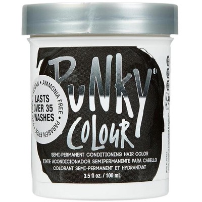 Jerome Russell Punky Color (EBONY) Haircolor Semi-Permanent Direct Dye Hair Color - Ebony