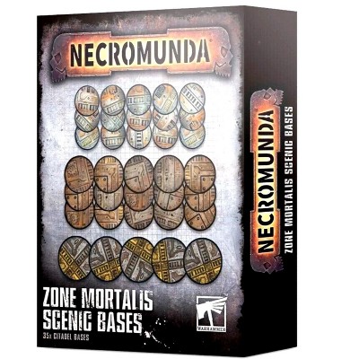 Zone Mortalis Scenic Bases Necromuda Warhammer 40K