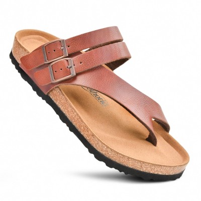 Aerothotic Kaizen Womens Comfortable Split Toe  Slides