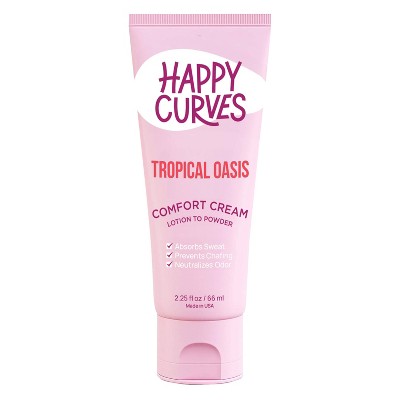 Happy Curves Comfort Cream Deodorant - Tropical Oasis - 2.25 fl oz
