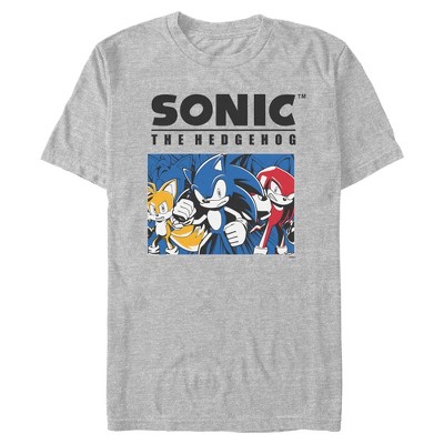Men's Sonic the Hedgehog Trio Group Shot T-Shirt