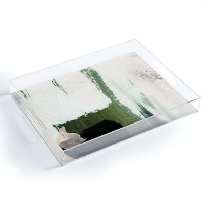 Dan Hobday Art Abstract Minimal Acrylic Tray -Deny Designs