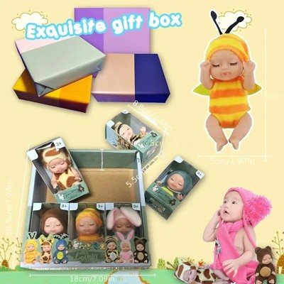 Princess Doll Gift Box, Perfect Birthday And Holiday Gift, Christmas/Halloween Gift For Girls