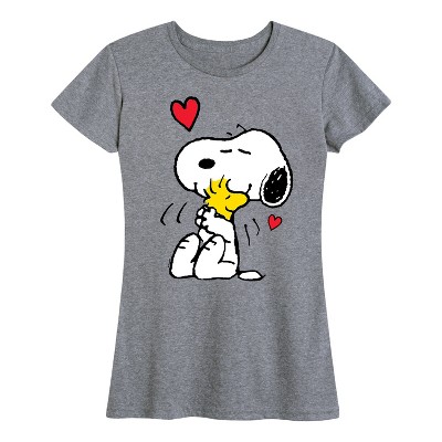 Women's - Peanuts - Lots of Love Short Sleeve Graphic T-Shirt