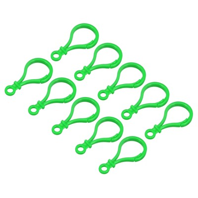 Unique Bargains Plastic Colorful Multipurpose Bulk Claw Snap Clip Hooks 24 Pcs