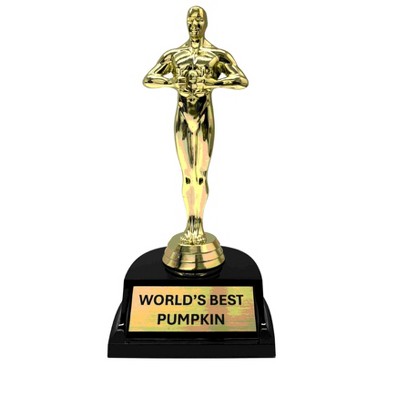 LEMONSODA Halloween Party Trophies-7" H x 3.25" L x 3.25" W (Best Pumpkin)