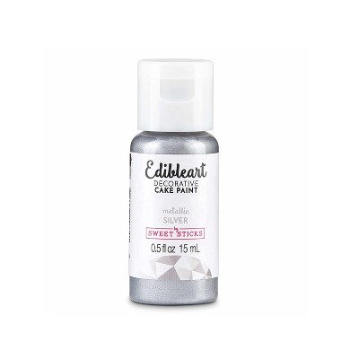 Sweet Sticks Edible Art Metallic Food Paint, 15ml