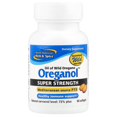 North American Herb & Spice Oreganol™, Super Strength, 60 Softgels