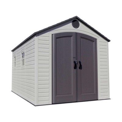 Lifetime 8 ft. x 15 ft. Outdoor Storage Shed, Desert Sand (60075)