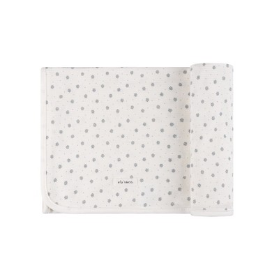 Ely's & Co. Baby Ribbed Cotton Receiving Blanket