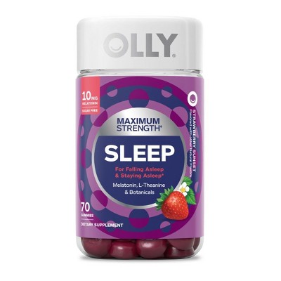 OLLY Maximum Sleep 10mg Gummies - Strawberry