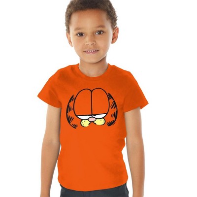 Toddler Boys' Garfield Big Head T-Shirt Orange