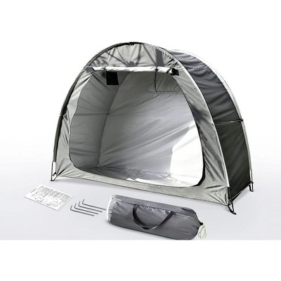MOEPISY Outdoor Bike Storage Tent Bicycle Shelter With Carry Bag Dark Gray