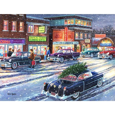 Sunsout Twilight on Main 500 pc Jigsaw Puzzle 39748