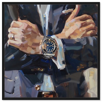 Notoriart Down to business Men Style Wall Art Framed