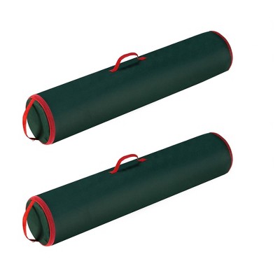 Elf Stor Wrapping Paper Storage Bags Green - 2pk