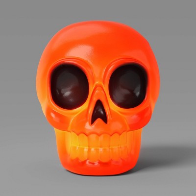 6.5" Lit Skull Halloween Decorative Prop - Hyde and EEK! Boutique™