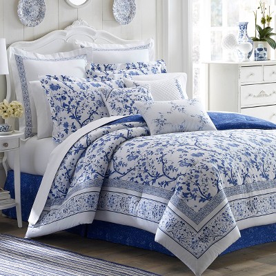 Laura Ashley Charlotte Reversible Comforter Set
