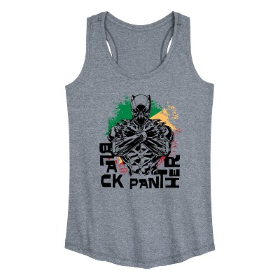 Women's - Marvel - Black Panther Wakanda Graphic Racerback Tank