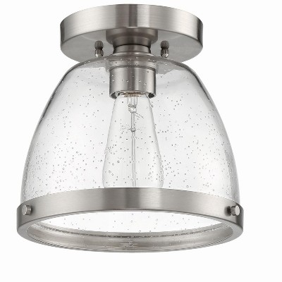 Craftmade Lighting Lodie 1 - Light Flush Mount in  Brushed Polished Nickel