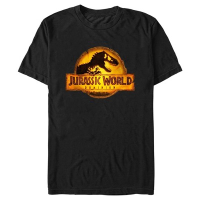 Men's Jurassic World: Dominion Glowing Dinosaur Logo T-Shirt