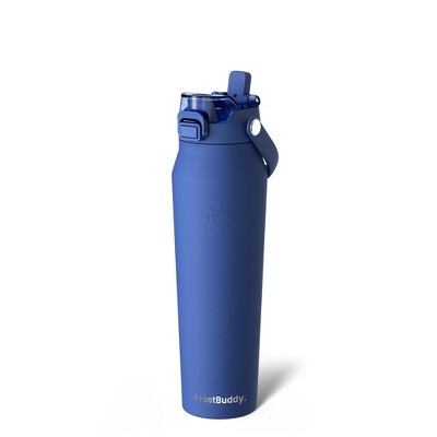FrostBuddy Bottle Buddy 32 oz Insulated Water Bottle – Stainless Steel, Leakproof Lid, Cupholder-Friendly |