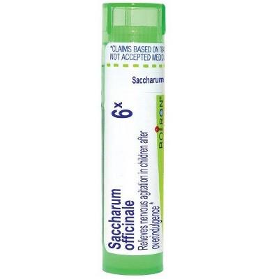 Saccharum Officinale 6X by Boiron Homeopathic Single Medicine For Children  -  80 Pellet