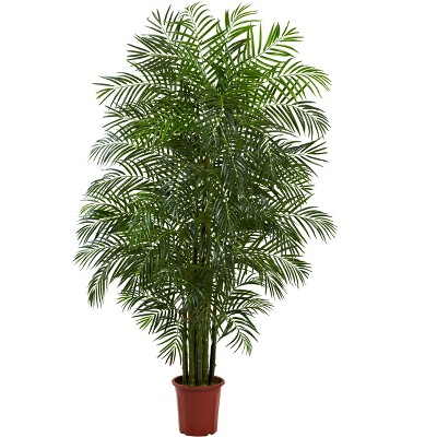Nearly Natural 7.5-ft Areca Palm Tree UV Resistant (Indoor/Outdoor)