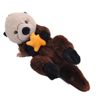 Wild Republic Ecokins Sea Otter Stuffed Animal, 12 Inches