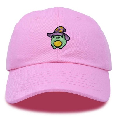 Dalix Sorcerer Frog Embroidered Cap Cotton Baseball Cute Cool Dad Hat Womens