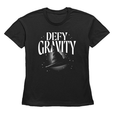 Women's Wicked Defy Gravity Witch Hat T-Shirt