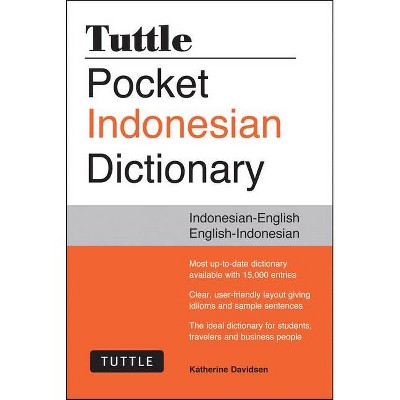 Tuttle Pocket Indonesian Dictionary - (Tuttle Specials) by  Katherine Davidsen (Paperback)