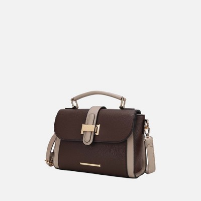 MKF Collection Willa Solid and Color-Block Women’s Shoulder Bag by Mia K