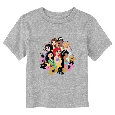 Disney Princesses Floral Circle T-Shirt
