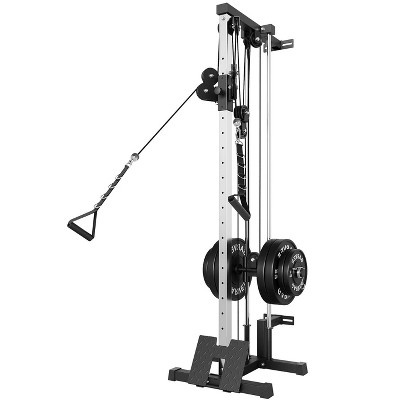 Cable Machine Home Gym – Wall Mounted Pulley System for Chest, Back & Arms – Adjustable LAT Pulldown , Compatible with 1"/2" Weight Plates