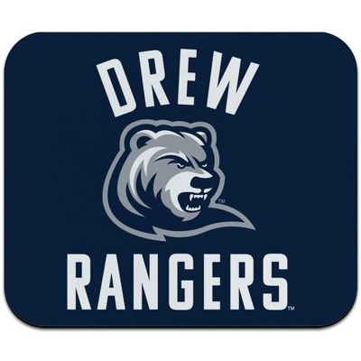 Drew University Rangers Logo Low Profile Thin Mouse Pad Mousepad
