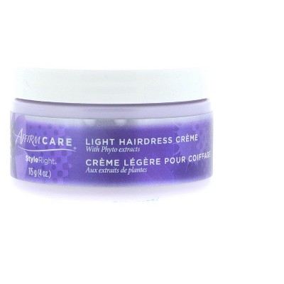 Avlon Affirm Care StyleRight Light Hairdress Creme, 4 oz