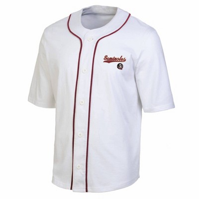 NCAA Florida State Seminoles Baseball Button-Down T-Shirt