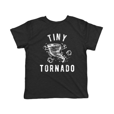Toddler Tiny Tornado T Shirt Funny Chaos Crazy Littke Kid Graphic Novelty Tee - Crazy Dog Toddler T Shirt With Sarcastic Sayings