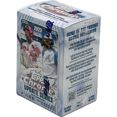 2023 Topps Chrome Update Series Baseball Blaster Box