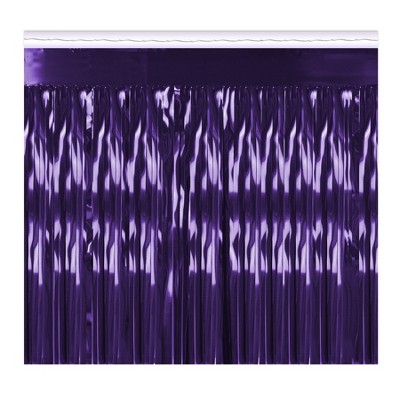 Beistle 1-Ply Metallic Fringe Drape, 15" high, 10' long, (1/Pkg)