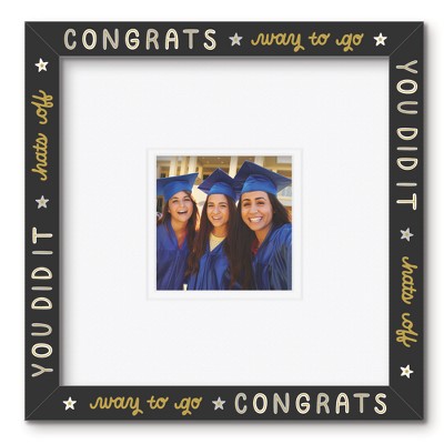 Courtside Market ColorBloom Moments; Gold Grad - 12"x12" 1-5x5 Opening Wall Frame