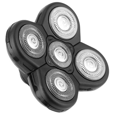 iMountek"5-Head Electric Shaver Replacement Blade for Men - Beard Cutter Razor Head Compatible"Black