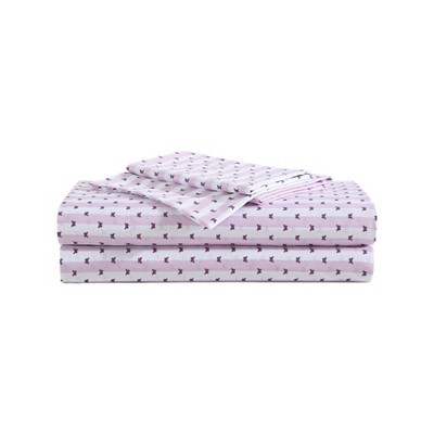 Betsey Johnson Printed Microfiber Sheet Set