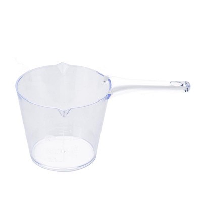 Chef Craft Measuring Cup, 1 cups Plastic, Clear - Case of 3