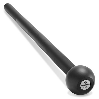 Philosophy Gym Steel Mace Bell, Mace Club for Strength Training, Functional Full Body Workouts