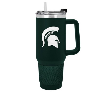 NCAA Michigan State Spartans Colossus Travel Mug - 40oz: Stainless Steel, Silicone Grip
