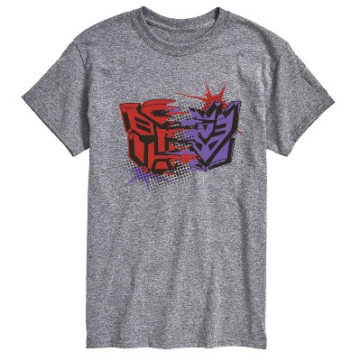 Men's - Transformers - Autobot Vs Decepticon Short Sleeve Graphic T-Shirt